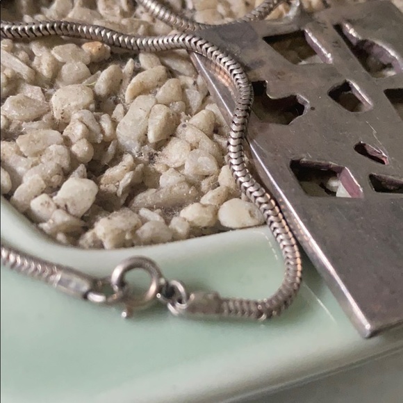 Vintage sterling garden necklace - Picture 5 of 5